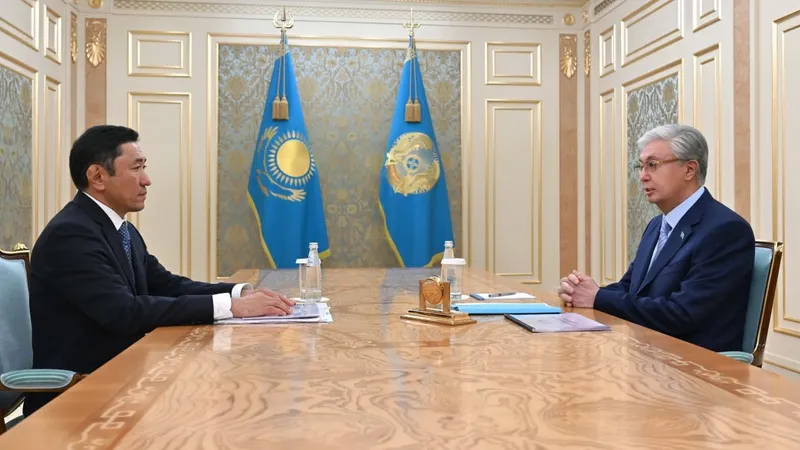 Акчулаков, Токаев, фото - Новости Zakon.kz от 27.07.2026 12:51