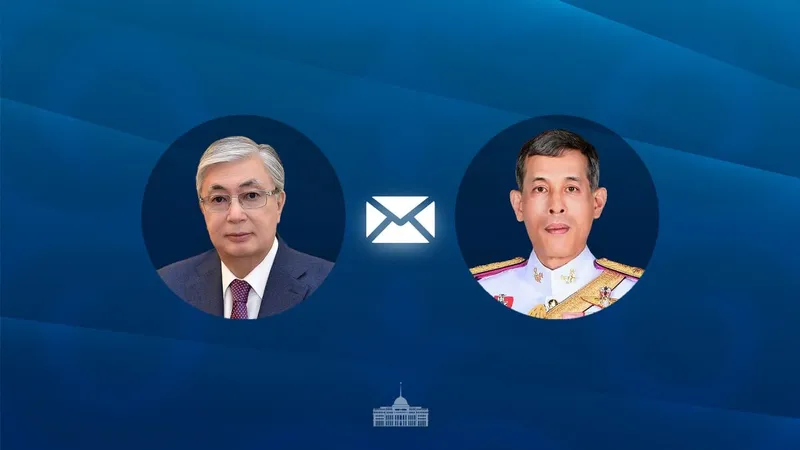 Токаев, король Таиланда, фото - Новости Zakon.kz от 28.07.2026 12:01
