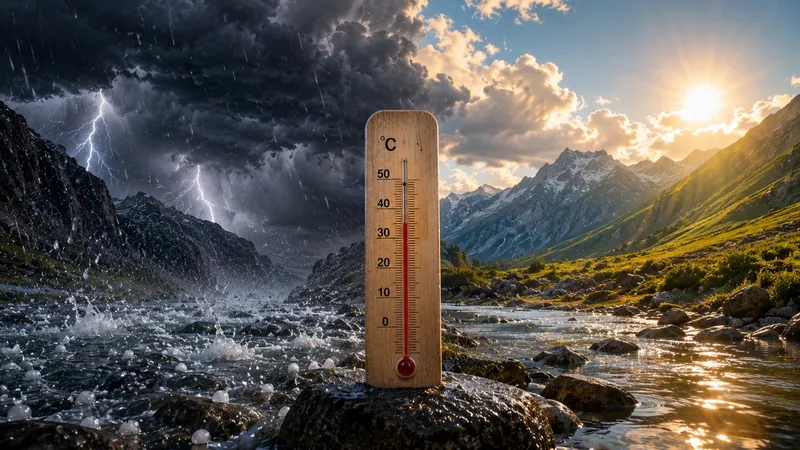 Прогноз погоды, ливень, жара, дождь, солнце