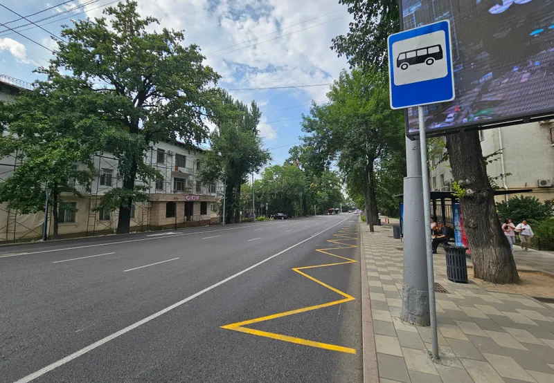 Дорога, улица, выделенная полоса, фото - Новости Zakon.kz от 03.08.2026 17:40