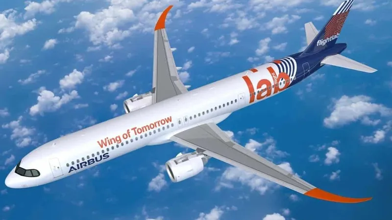 Небо, Airbus, крылья