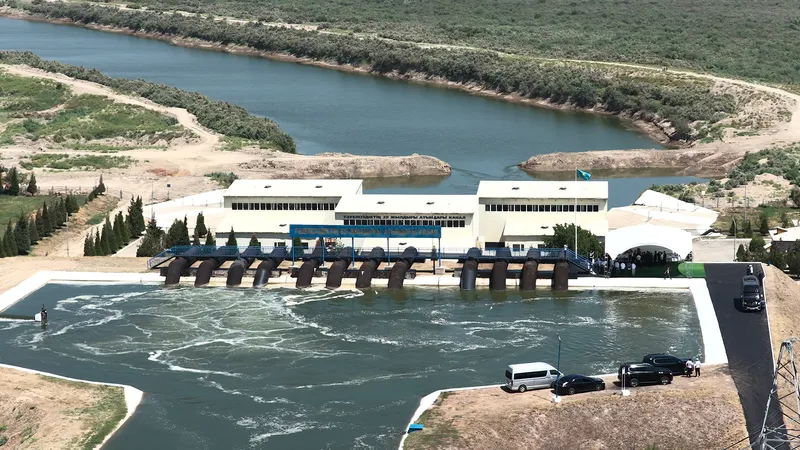 Водохранилище, водохранилища, водосбережение, система водосбережения, плотина, плотины, водная инфраструктура, водные ресурсы, дамба, дамбы, вода, фото - Новости Zakon.kz от 25.08.2026 11:20