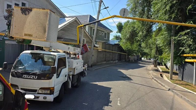 Алматы, дома, газовая труба, ДТП, фото - Новости Zakon.kz от 07.08.2026 16:44