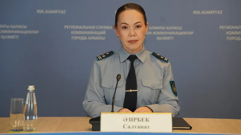 Салтанат Азирбек на пресс-конференции, фото - Новости Zakon.kz от 10.08.2026 12:57