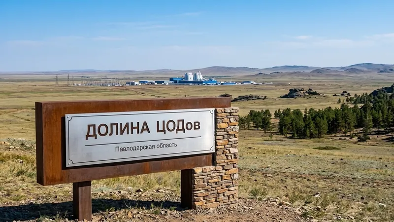 картинка, сгенерированная с помощью ИИ, Долина ЦОДов, Павлодарская область, фото - Новости Zakon.kz от 13.08.2026 12:48