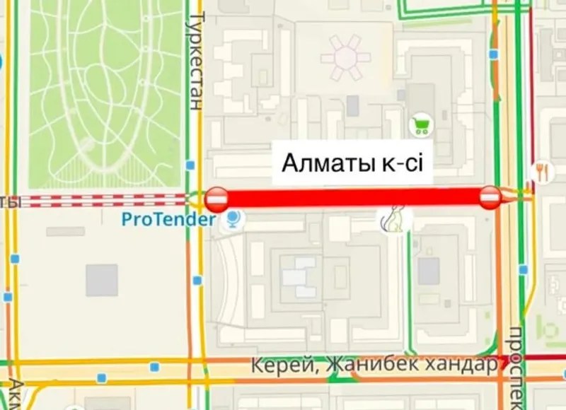карта, дороги, Астана, фото - Новости Zakon.kz от 13.08.2026 17:28