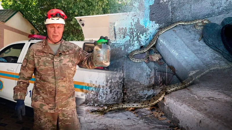Шымкент, змеи, ДЧС Шымкента
