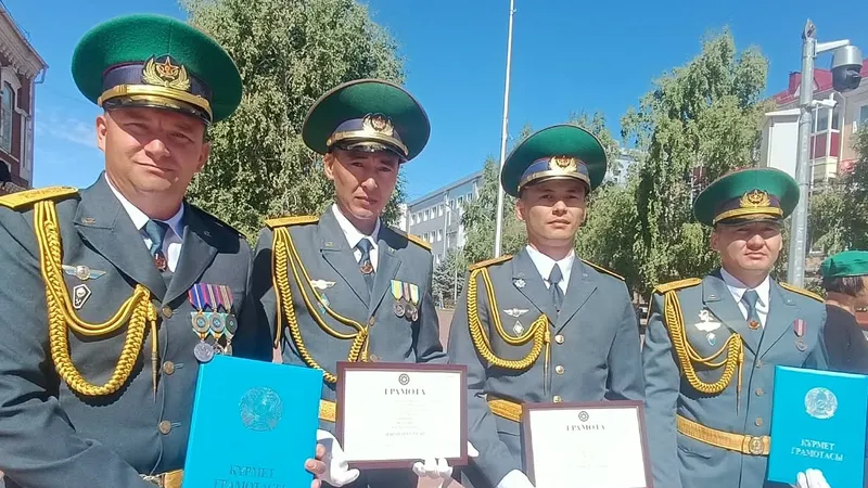 Костанай, пограничники, День пограничника
