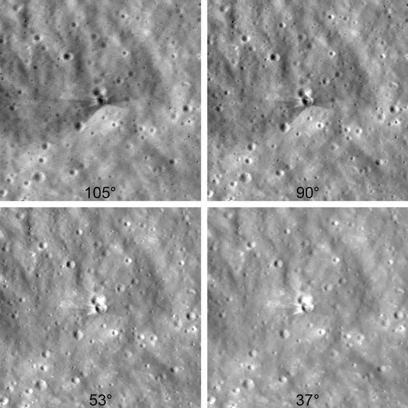 образование на поверхности Луны, фото - Новости Zakon.kz от 19.08.2026 22:08