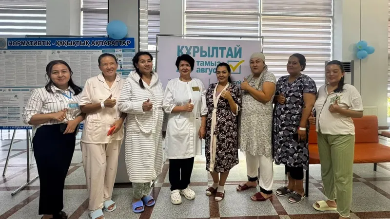 Шымкент, роддом, выборы, Курултай, фото - Новости Zakon.kz от 23.08.2026 13:02