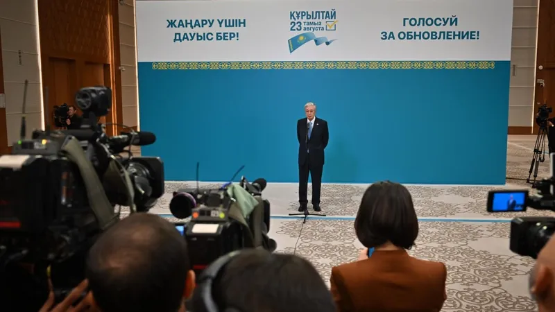президент РК Касым-Жомарт Токаев, фото - Новости Zakon.kz от 23.08.2026 12:42