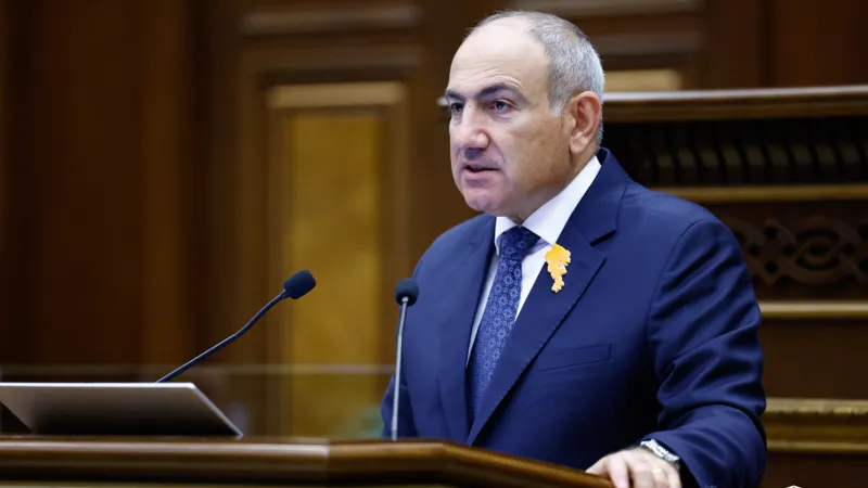 премьер-министр Армении Никол Пашинян
