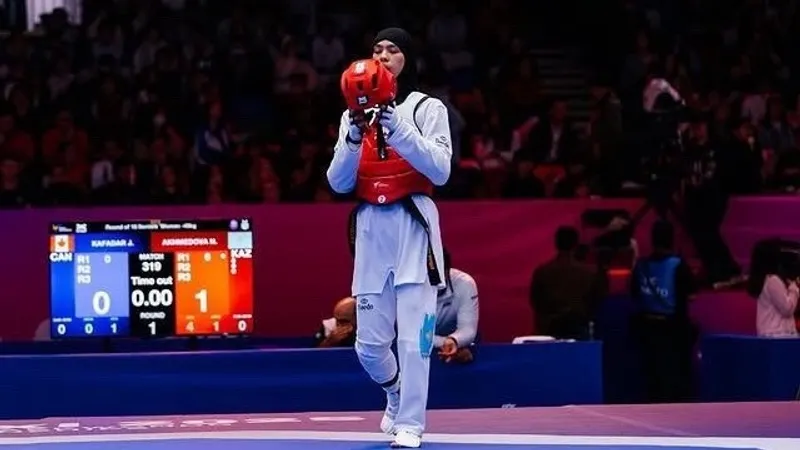 Казахстанская таеквондистка завоевала бронзу China Open в Китае