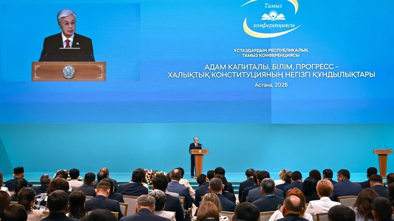 президент РК Касым-Жомарт Токаев, фото - Новости Zakon.kz от 26.08.2026 15:15