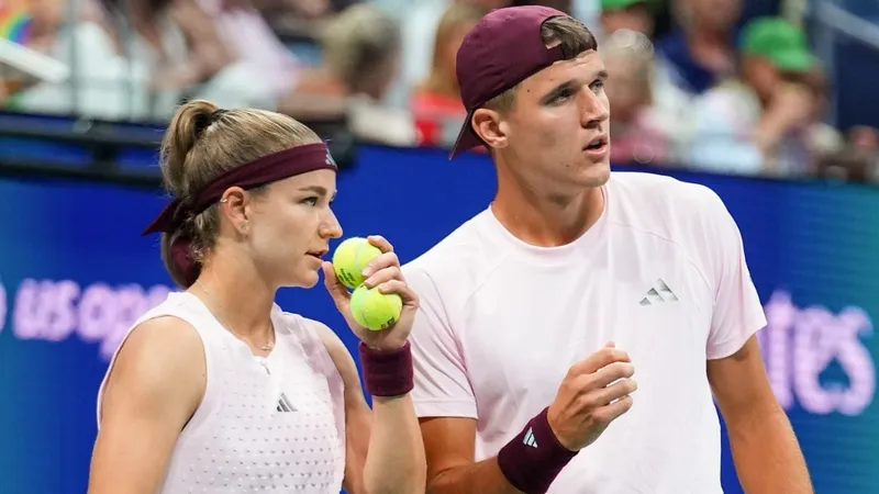 Теннис Победа Микст US Open, фото - Новости Zakon.kz от 27.08.2026 09:52