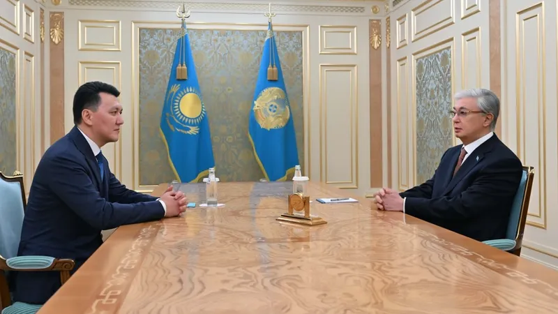 Токаев, Карин, фото - Новости Zakon.kz от 31.08.2026 12:51