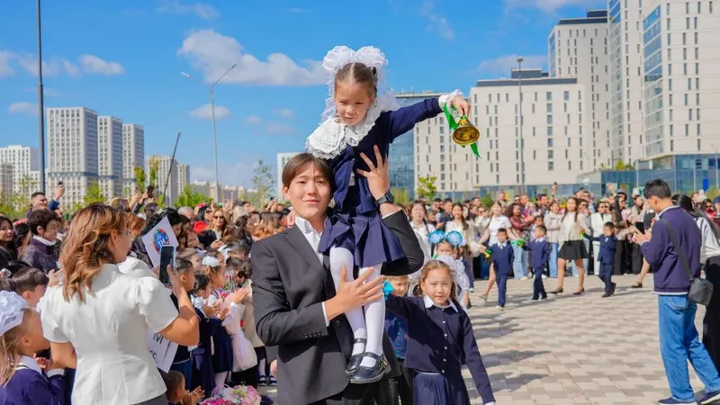 линейка в Астане