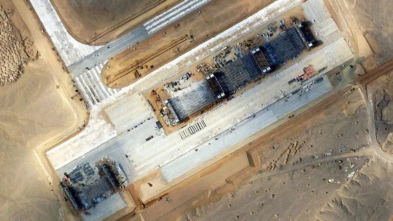 Секретная база в Китае, фото - Новости Zakon.kz от 01.09.2026 07:57
