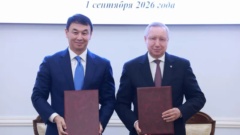 сотрудничество Алматы и Санкт-Петербурга, фото - Новости Zakon.kz от 02.09.2026 10:22