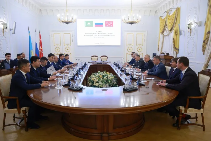 сотрудничество Алматы и Санкт-Петербурга, фото - Новости Zakon.kz от 02.09.2026 10:22