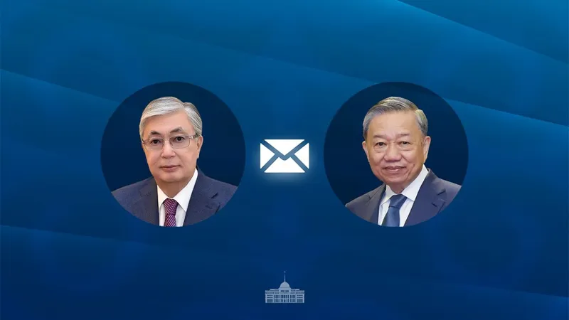 президент РК Касым-Жомарт Токаев, президент Вьетнама То Лам