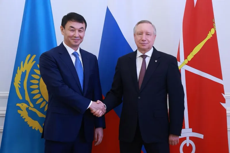 сотрудничество Алматы и Санкт-Петербурга, фото - Новости Zakon.kz от 02.09.2026 10:22