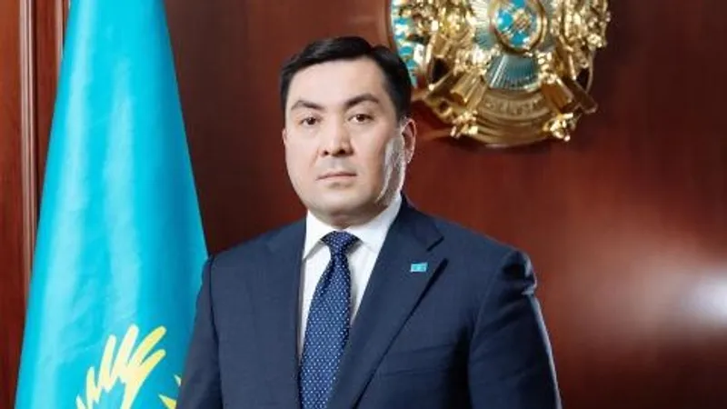 Ерлан Аккенженов, министр