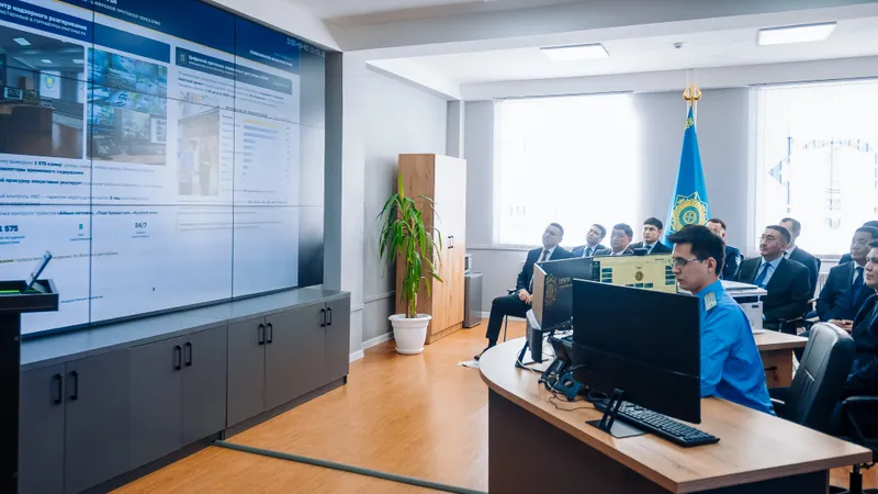 Темиртау, Центр надзорного реагирования, открытие, фото - Новости Zakon.kz от 03.09.2026 18:39