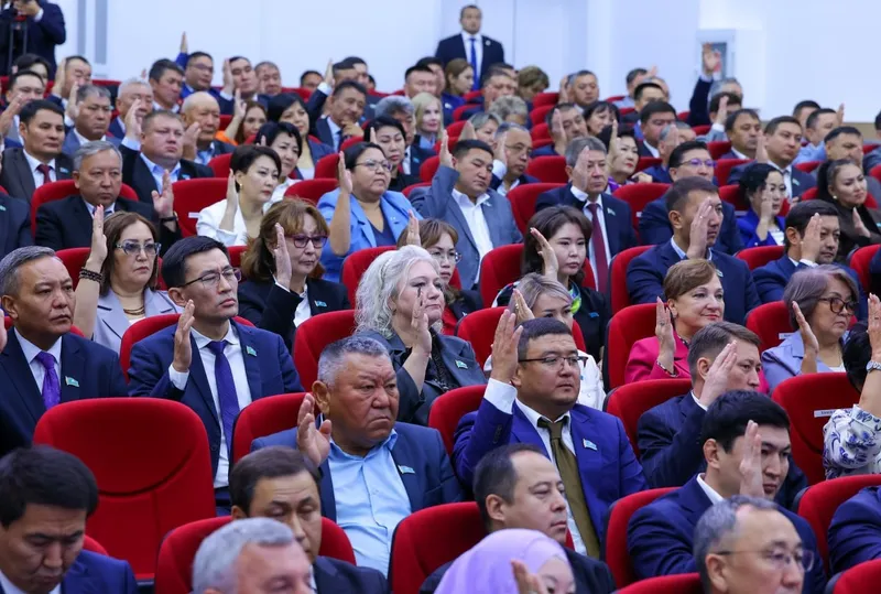 депутаты, голосование, фото - Новости Zakon.kz от 04.09.2026 11:21