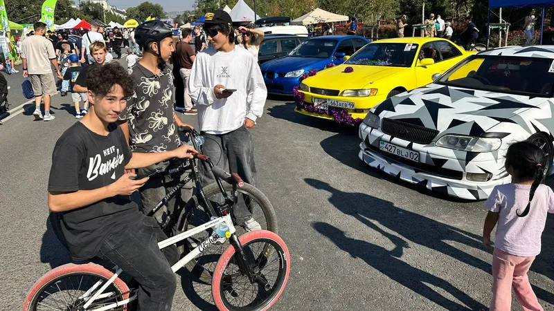 спортивный фестиваль GT SPORT FEST, площадь Астана, Алматы, день города, фото - Новости Zakon.kz от 07.09.2026 16:02