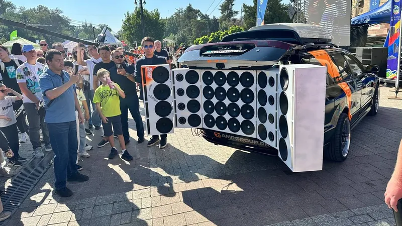 спортивный фестиваль GT SPORT FEST, площадь Астана, Алматы, день города
