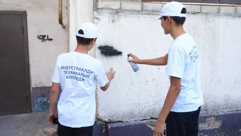 Шымкент, полиция, наркотики, реклама 