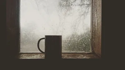окно зимой
