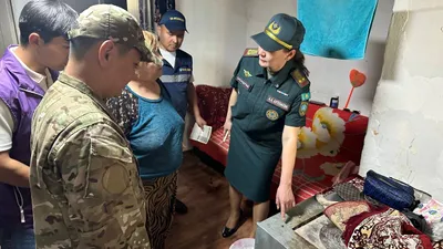ДЧС, Алматы, спасатели, пожары, печи, угарный газ, частный сектор