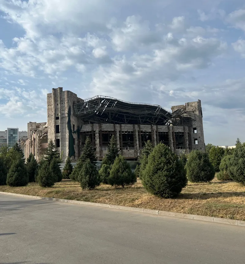 обрушившийся Дворец студентов в Алматы, фото - Новости Zakon.kz от 24.09.2026 10:08