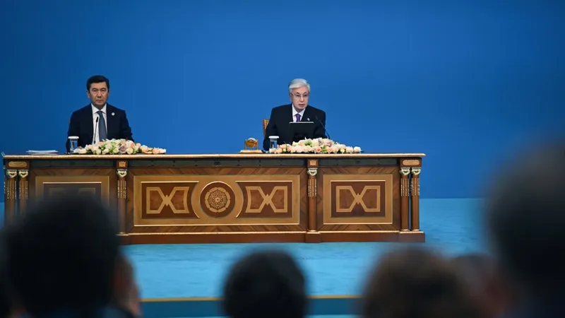 президент РК Касым-Жомарт Токаев