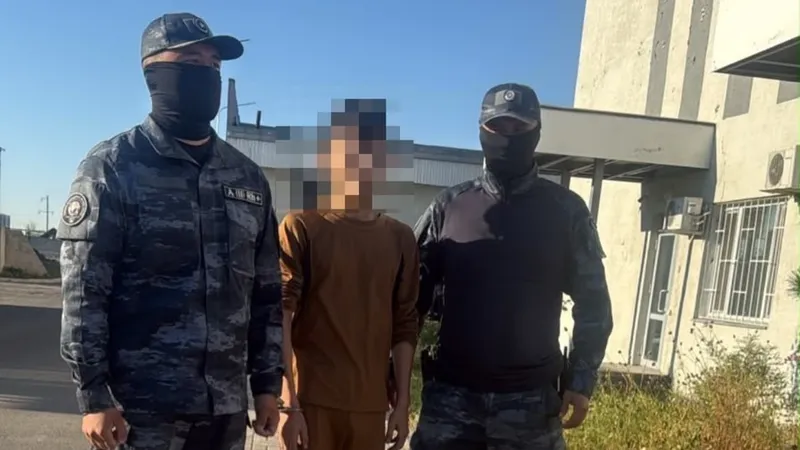 задержанный в убийстве женщины в Астане