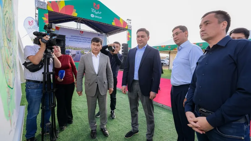 строительство дороги, фото - Новости Zakon.kz от 30.09.2026 09:16