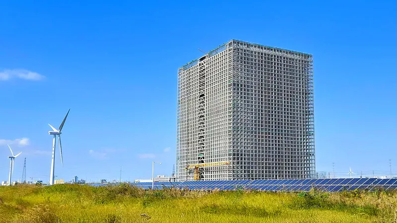Башня Жудун в Китае, фото - Новости Zakon.kz от 01.10.2026 05:59