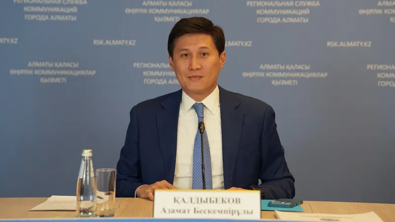 аким Бостандыкского района Алматы Азамат Калдыбеков, фото - Новости Zakon.kz от 02.10.2026 16:46
