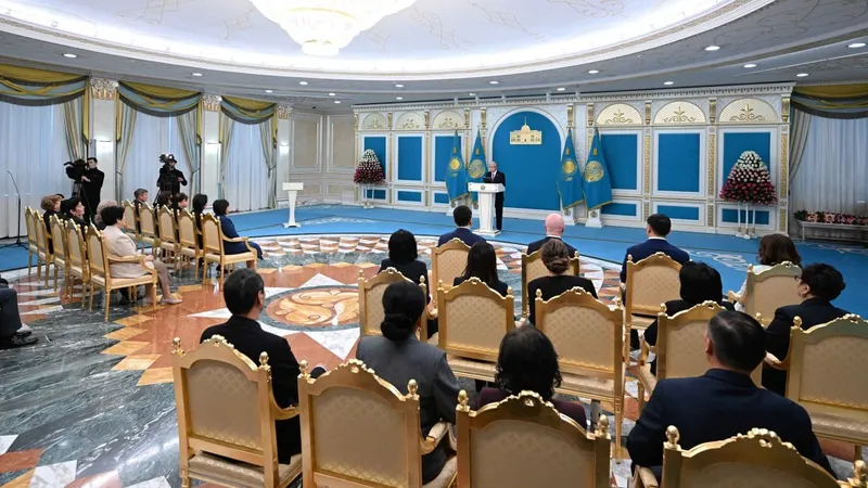 президент Казахстана Касым-Жомарт Токаев, фото - Новости Zakon.kz от 05.10.2026 14:49