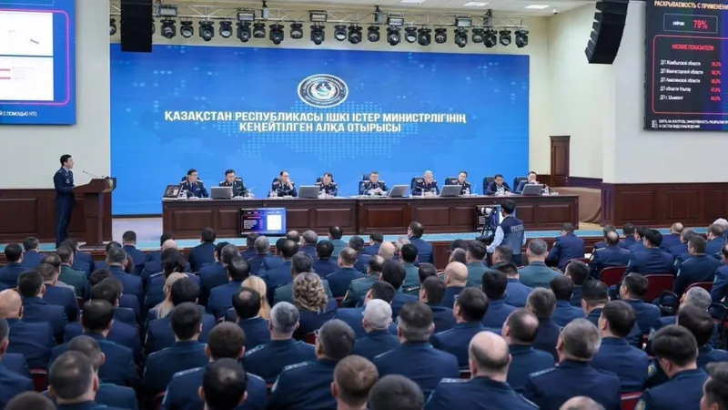 заседание коллегии МВД, фото - Новости Zakon.kz от 06.10.2026 13:20