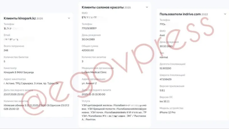 Казахстан, граждане, данные, утечка, фото - Новости Zakon.kz от 15.10.2026 15:23
