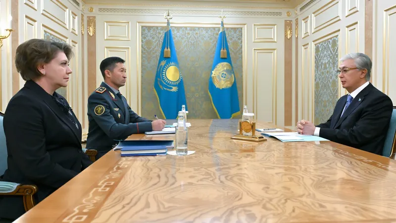 президент РК Касым-Жомарт Токаев