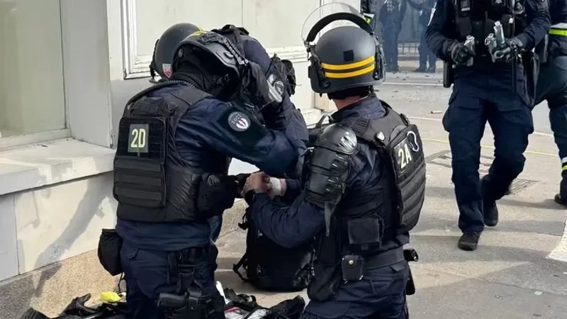 протесты во Франции, массовые беспорядки, погромы в Париже, Европа, Бельгия, Италия, фото - Новости Zakon.kz от 19.10.2026 17:56