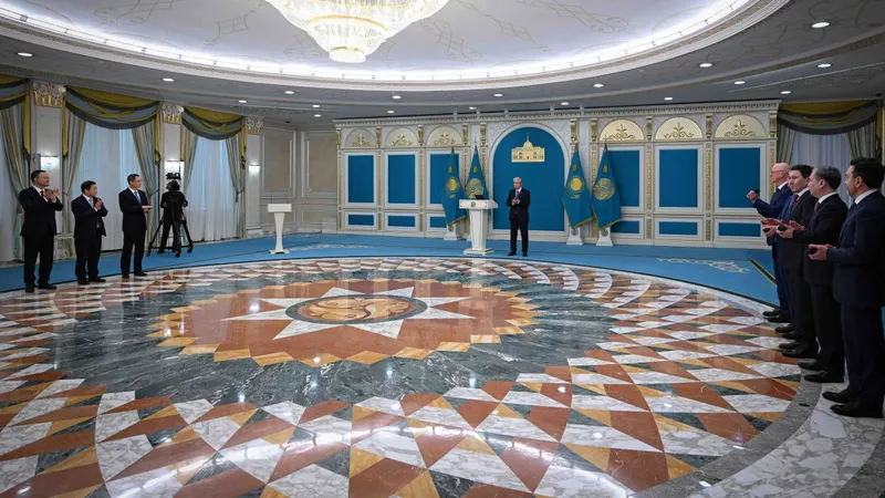 Токаев, телемост