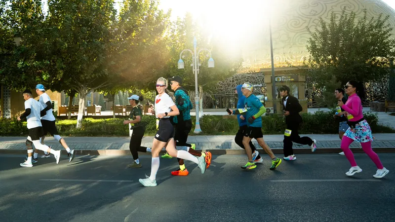 участники Turkistan Marathon, марафон, забег, фото - Новости Zakon.kz от 27.10.2026 15:21
