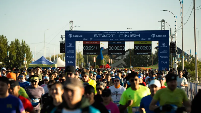 Turkistan Marathon, марафон, Туркестан, фото - Новости Zakon.kz от 27.10.2026 15:21