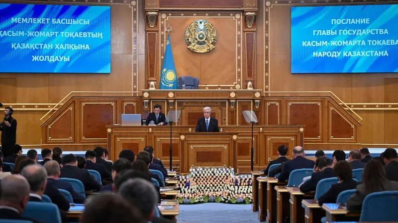 послание народу, фото - Новости Zakon.kz от 28.10.2026 13:23