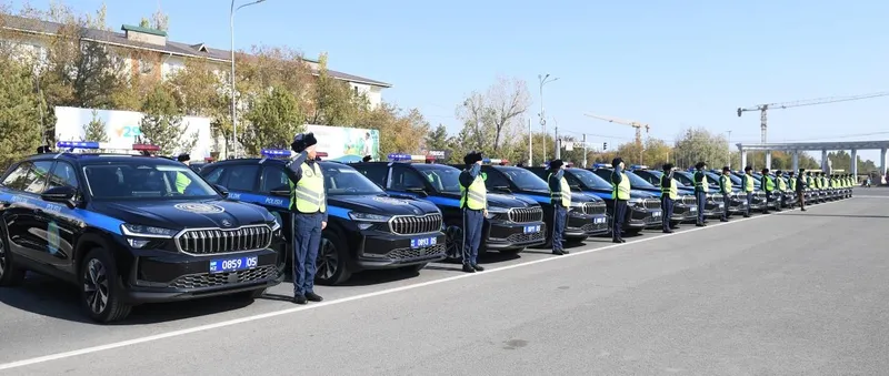 Новые служебные автомобили передали полицейским Алматинской области, фото - Новости Zakon.kz от 31.10.2026 19:43